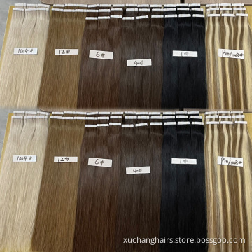 tape hair extension double sided Wholesale bond brazilian 100 human hair extension blond vendors tape extension hair